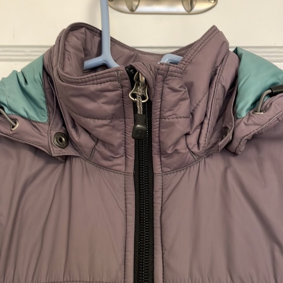 Long Gray EMS Primaloft Ultralight Winter Jacket - Picture 4 of 12